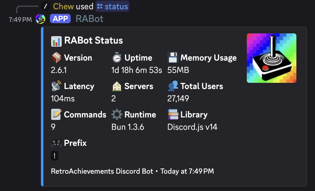 status command usage